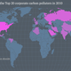 Image for article titled A map of the 90 corporations responsible for 63% of global carbon emissions since 1854